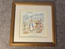 Lovely vintage framed Beatrix