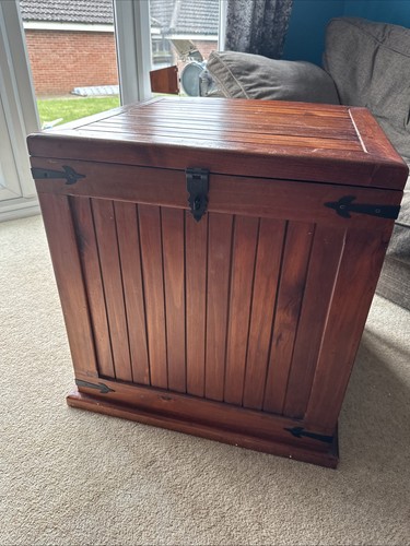 Large wooden storage box - storage, from