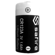 1600mAh 3V CR123A Safire