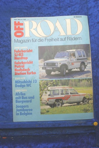 Off road suzuki sj - 7/85,