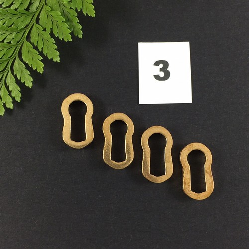 Bronze key escutcheon - 4,