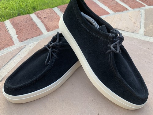 Zara black leather suede - black,