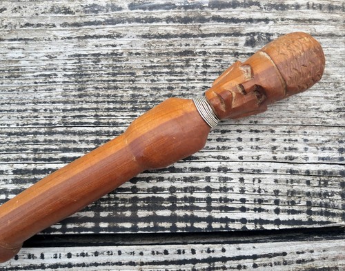 Antique hand carved tribal - hand,