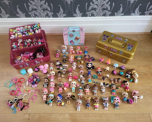 Large bundle lol dolls - dolls, and