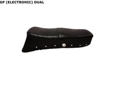 Electronic Style Dual Seat Lambretta SX TV LI Series 1 2 3 GP in Black