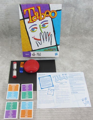 Taboo game of unspeakable - game,