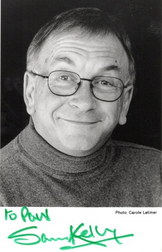Sam kelly autograph carry on - kelly,