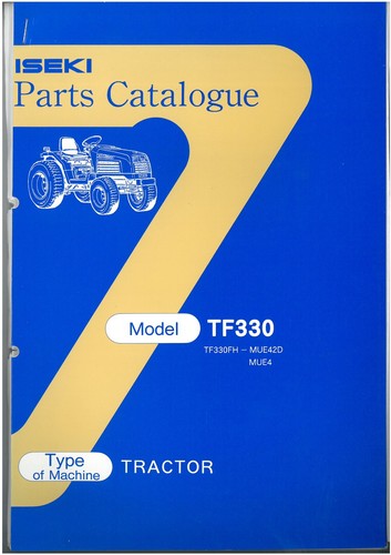 Iseki tractor tf330 parts - iseki,