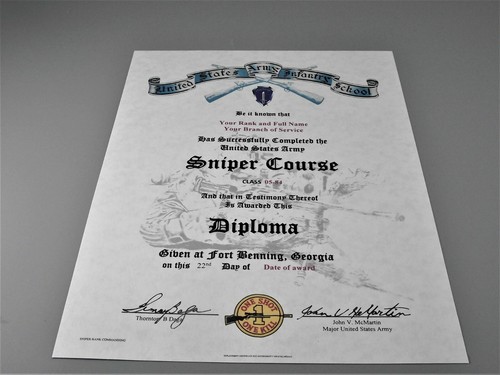 Army sniper course school - army,