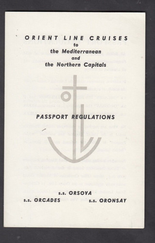 Orient line cruises passport - cruises,