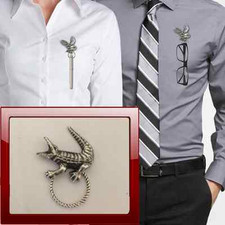 Crocodile r117 pewter pin - r117,