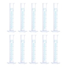 10Pcs 50ml Plastic Graduated