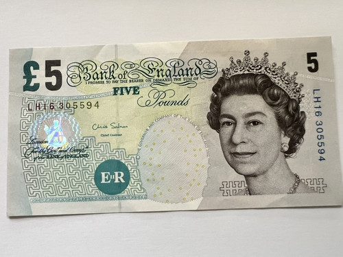 Five pound elizabeth ii - five,