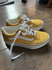 Yellow/ecru Vans Trainers Size