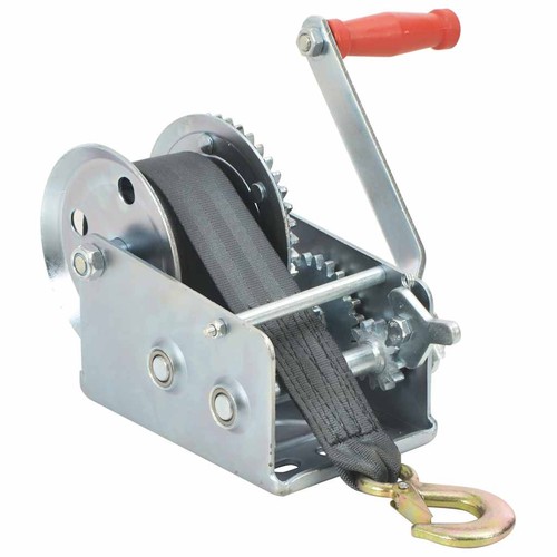 Hand winch with - hand,
