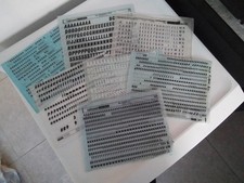 LETRASET DRY TRANSFER RUB ON