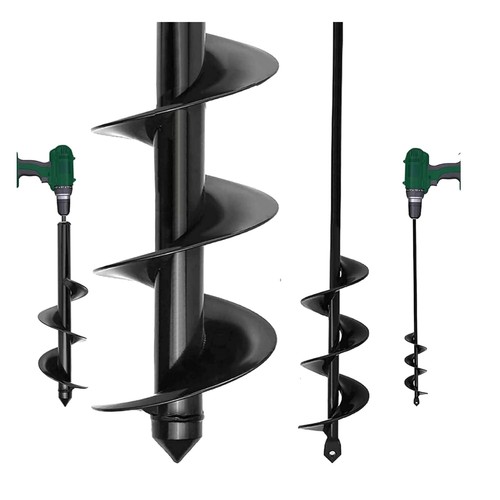 Garden auger drill bit - garden,