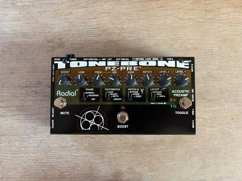 Radial tonebone pre - tonebone, pz-pre