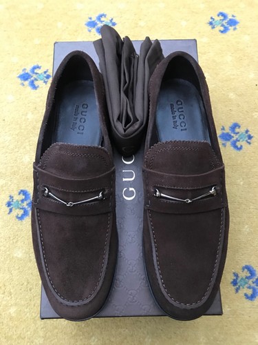 Gucci loafers shoes suede - loafers,