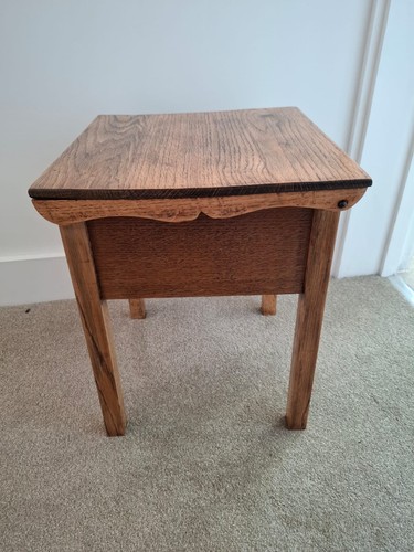 Antique 1920 solid oak - oak, wood