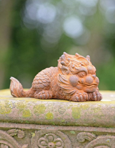 Rustic cast iron - cast, "chinese