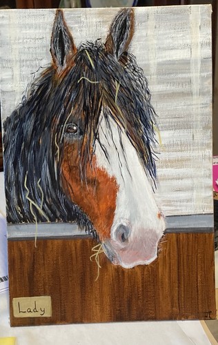 Lady wimpole shire horse - lady,