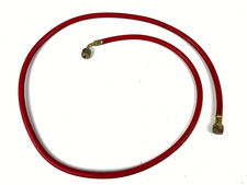 Red High Pressure 1.5m 60 Refrigerant Charging Hose 1/4" Air Con R134a R410a R22