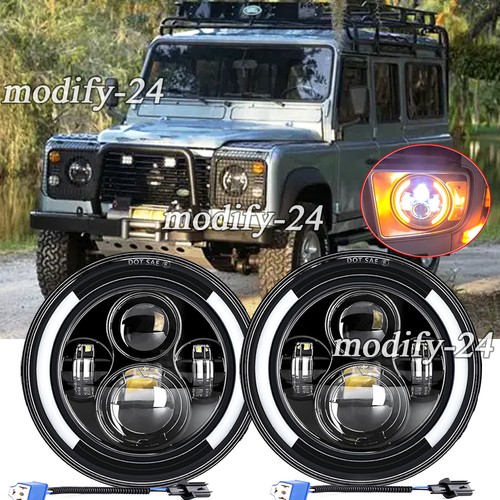 Led round headlights - 7",