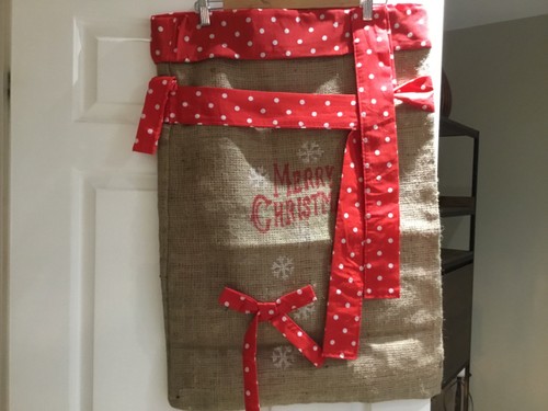 Red spotty lined christmas - red,