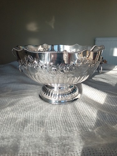 Silver plate copper punch - on,