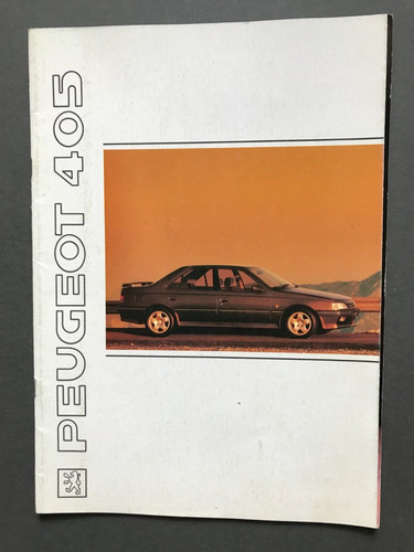 Original 1990 peugeot 405 - original,