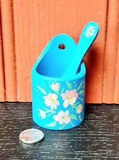 Swedish wooden salt cellar and