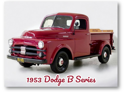 1953 dodge series - 1953, pickup