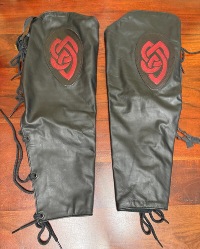 Leather doublet sleeves - leather,