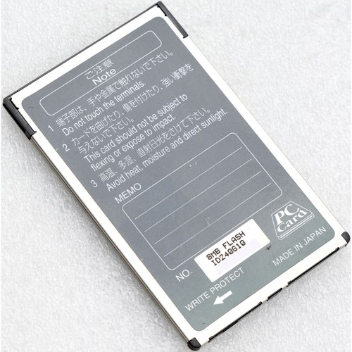 Vintage 8mb flash card - flash,