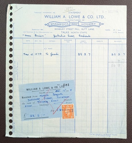 1948 william lowe co - lowe,