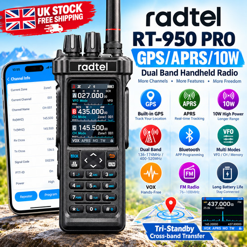 Radtel 950 pro ham radio - radtel, rt-950