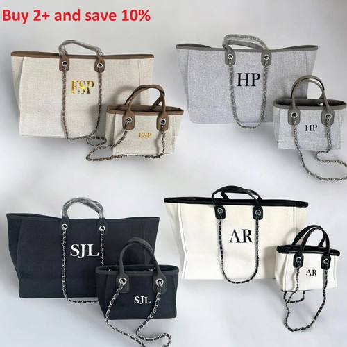 Personalised canvas tote - personalised, bag