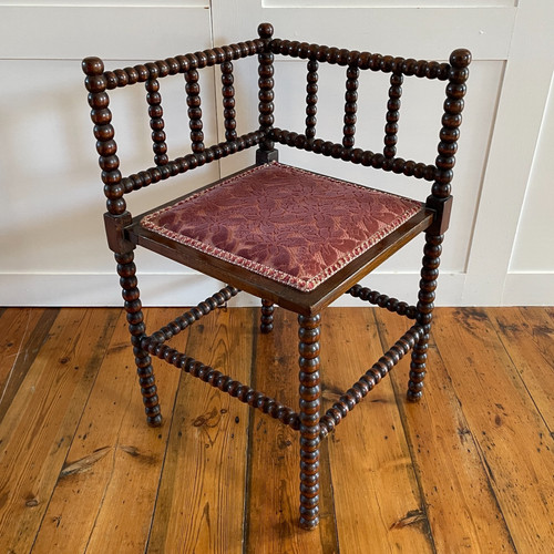 Antique bobbin chair - bobbin, seat