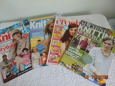 Knitting Magazine Bundle x 4. Knit Today/Crochet/Machine Knitting