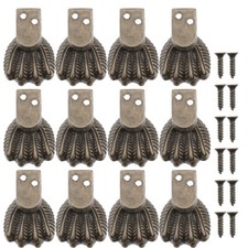  12 Pcs Small Metal Box Feet