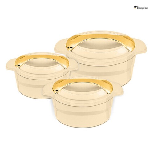 3pc hotpot dish casserole set - 3pc,
