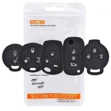 For Smart Fortwo Forfour City Roadster Silicone Key Case Cover Remote Fob 