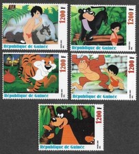 JUNGLE BOOK DISNEY STAMPS SET