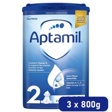 3 x 800g Aptamil 2 FOM Follow