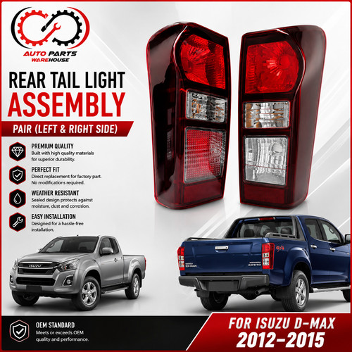 Pair rear tail - rear, light