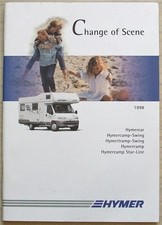 HYMER MOTOR CARAVANS Sales Brochure 1998 #08/97/7.000 Hymertramp Swing STAR +