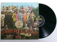 THE BEATLES SGT PEPPER'S LONELY HEARTS CLUB BAND PMC 7027 LENNON MCCARTNEY MONO
