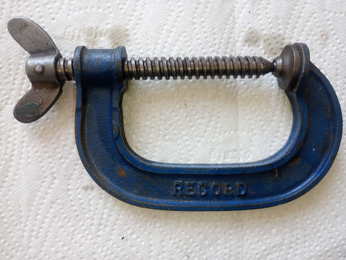 Record clamp in good - clamp,