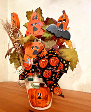 VTG 80'S HANDPAINTED WOODEN